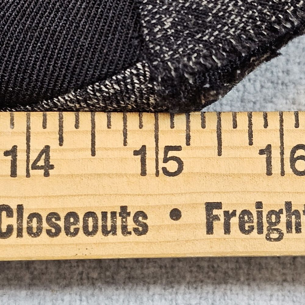Coldwater Creek VTG Boxy Tweed Fringe Pleated Jacket Preppy Goth Plaid Gray 6 - Picture 13 of 15